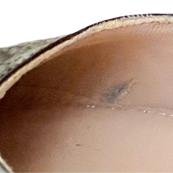 Boden Black Patent Ankle Strap Pumps Court Shoes Pumps Chunky Heels NWOB - Picture 10 of 11